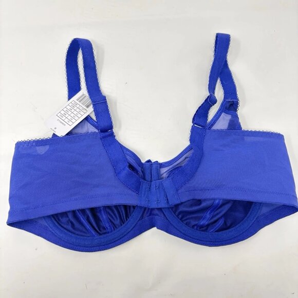 NWT Goddess Keira Underwire Banded Bra Ink Blue 38DD GD6090 Full Coverage - Picture 5 of 8